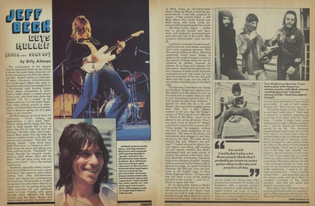 Jeff Beck & Jan Hammer Group: peso, groove inflamável e Fusion