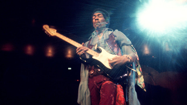 Jimi Hendrix e a igreja elétrica no Atlanta Pop Festival