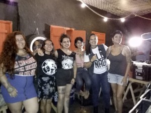 Da esquerda para a direita: Sista Kátia, Luciana Rangel, Debie, Tatiana Trad, Ana Lima e Nancy Viegas.