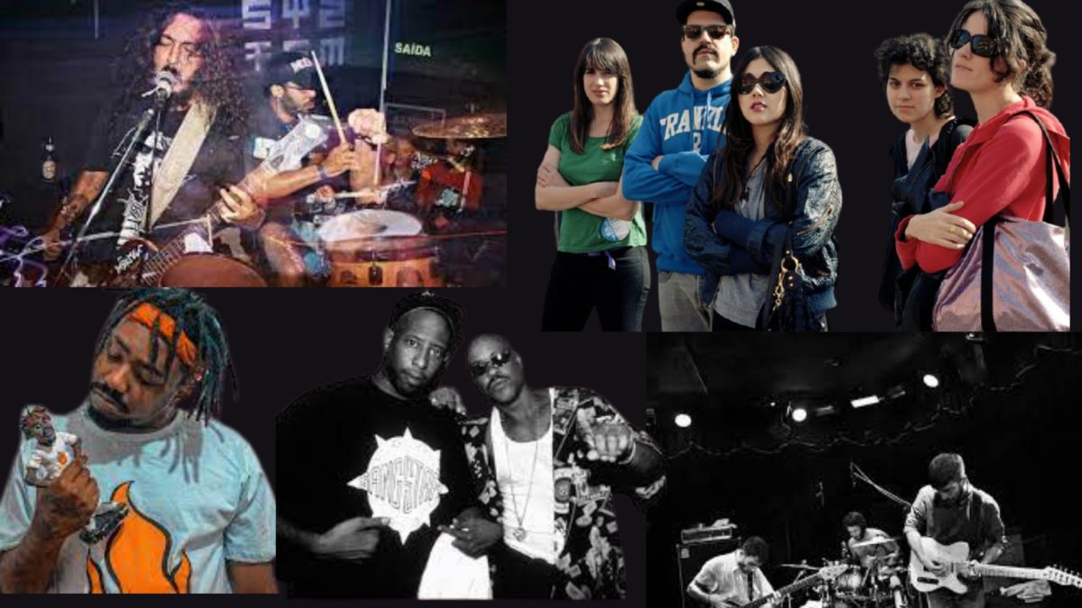 Bolodoido Musical: Uma lista do grind ao grunge em uma fração de segundos.