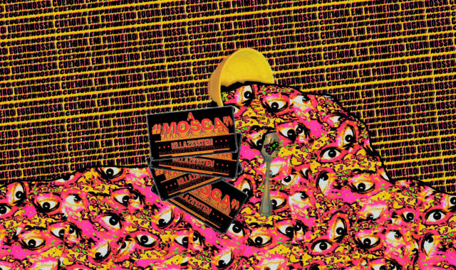 Essas moscas num vão pousar, vão invadir a sopa deles